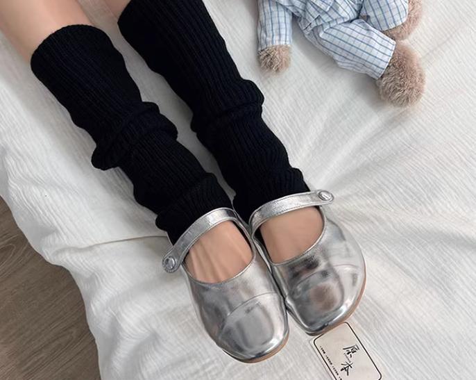 WAGUIR - Fashionable Lolita Solid Color Leg Warmer Multicolors
