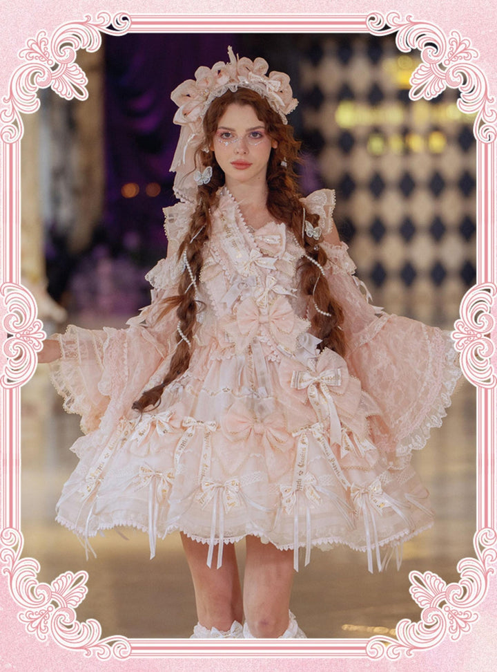 Puppets and Doll - Dream Bow - Bow Decoration Voile Gorgeous Lolita JSK