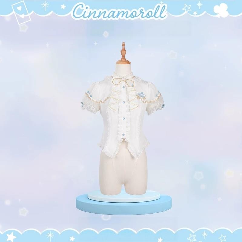 Cinnamoroll Magician - IP Collaboration Sweet Lolita Dress Set, Cinnamoroll Prints (L M S XL XS) 45993:871385