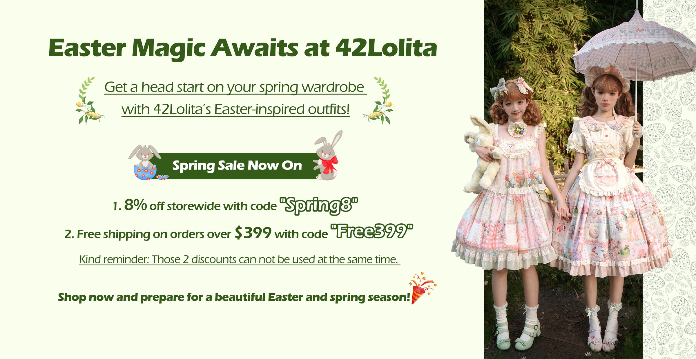 Hanguliang~Sweet Tea Party~Kawaii Lolita JSK Puppy Printed Dress with Sash
