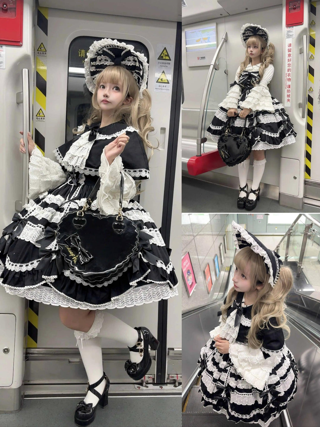 Cocoa Sweetheart~Victoria~Old School Lolita Dress Sweet Doll Lolita JSK Suit