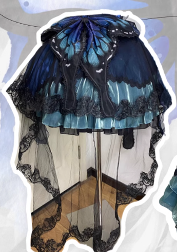 Star fantasy~Butterfly Ballet~Gothic Lolita Butterfly Shaped Accessories   