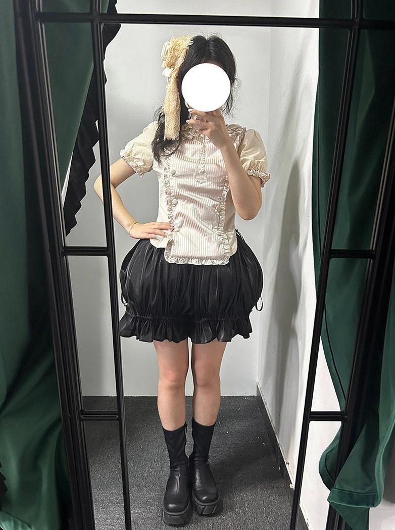 Adjustable Dual-use Lolita Bloomers and Petticoat