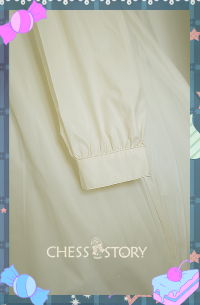 Chess Story~Sweet Rainbow~Elegant Lolita Raincoat Loose Windbreaker   