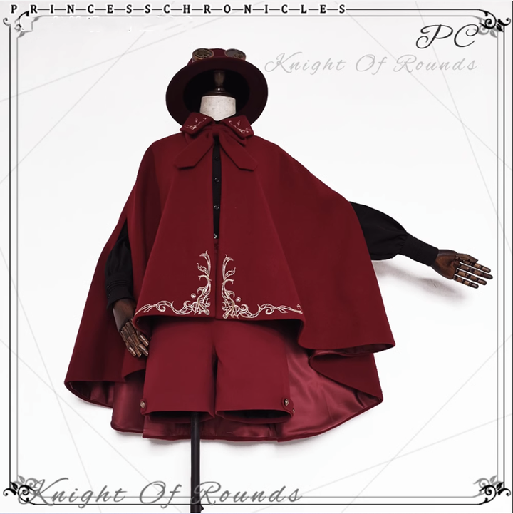 Princess Chronicles~Medieval Prince Embroidered Ouji Cape   