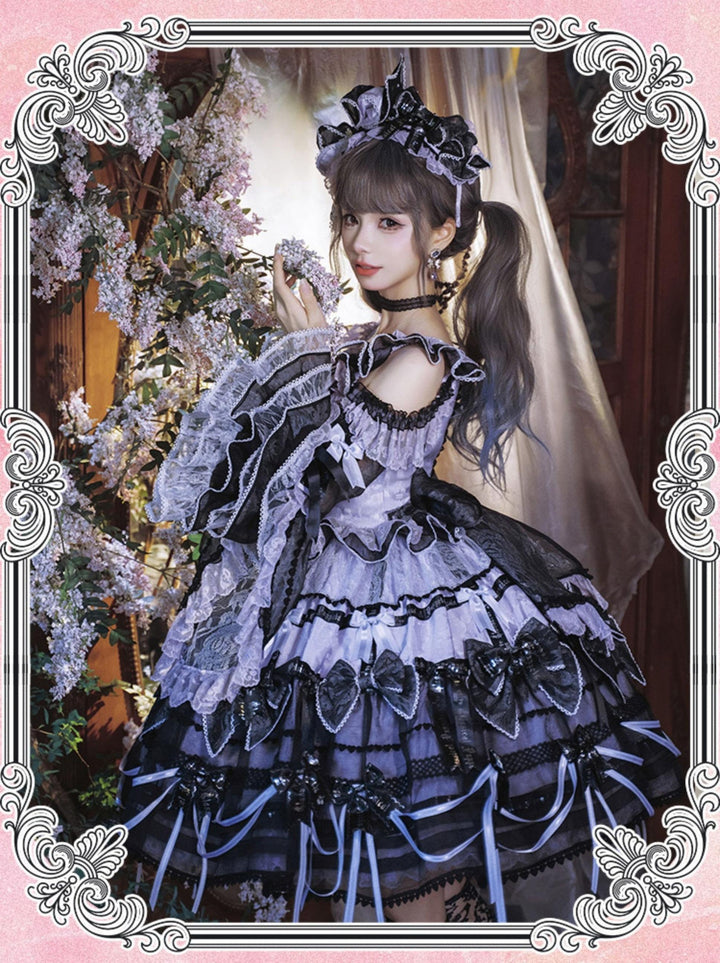 Puppets and Doll - Dream Bow - Bow Decoration Voile Gorgeous Lolita JSK