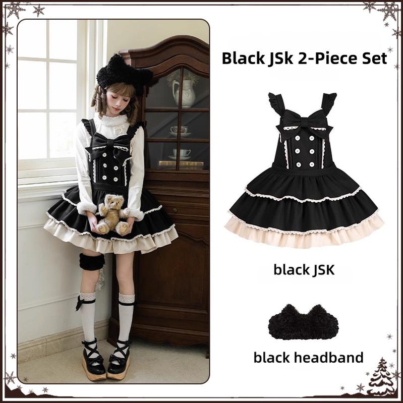 Snowlight of Tokamachi - Kawaii Lolita JSK, Animal Ear Headband (L M S) 44363:806357