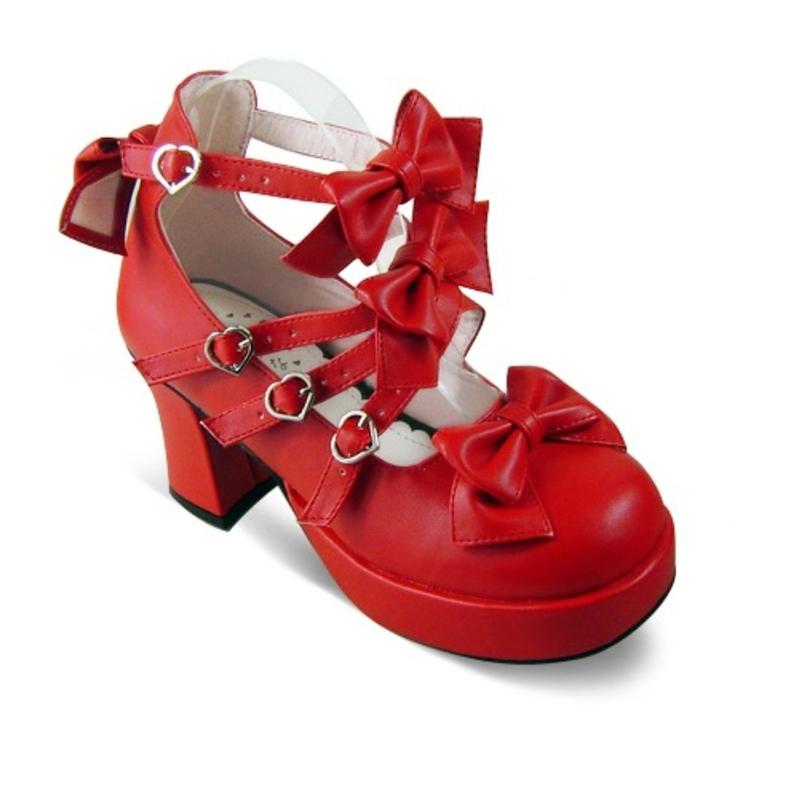 Antaina~Sweet Lolita Heel Shoes Plus Size Shoes   