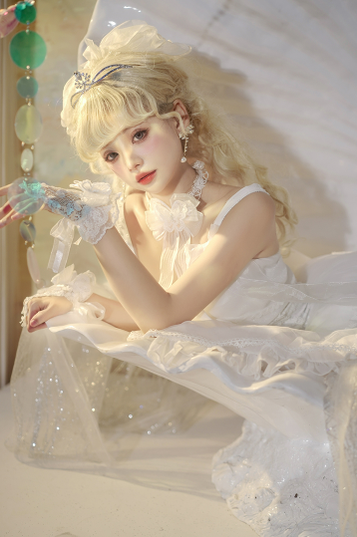 OCELOT~The Bright Moonlight~Wedding Lolita Bridesmaid Dress   