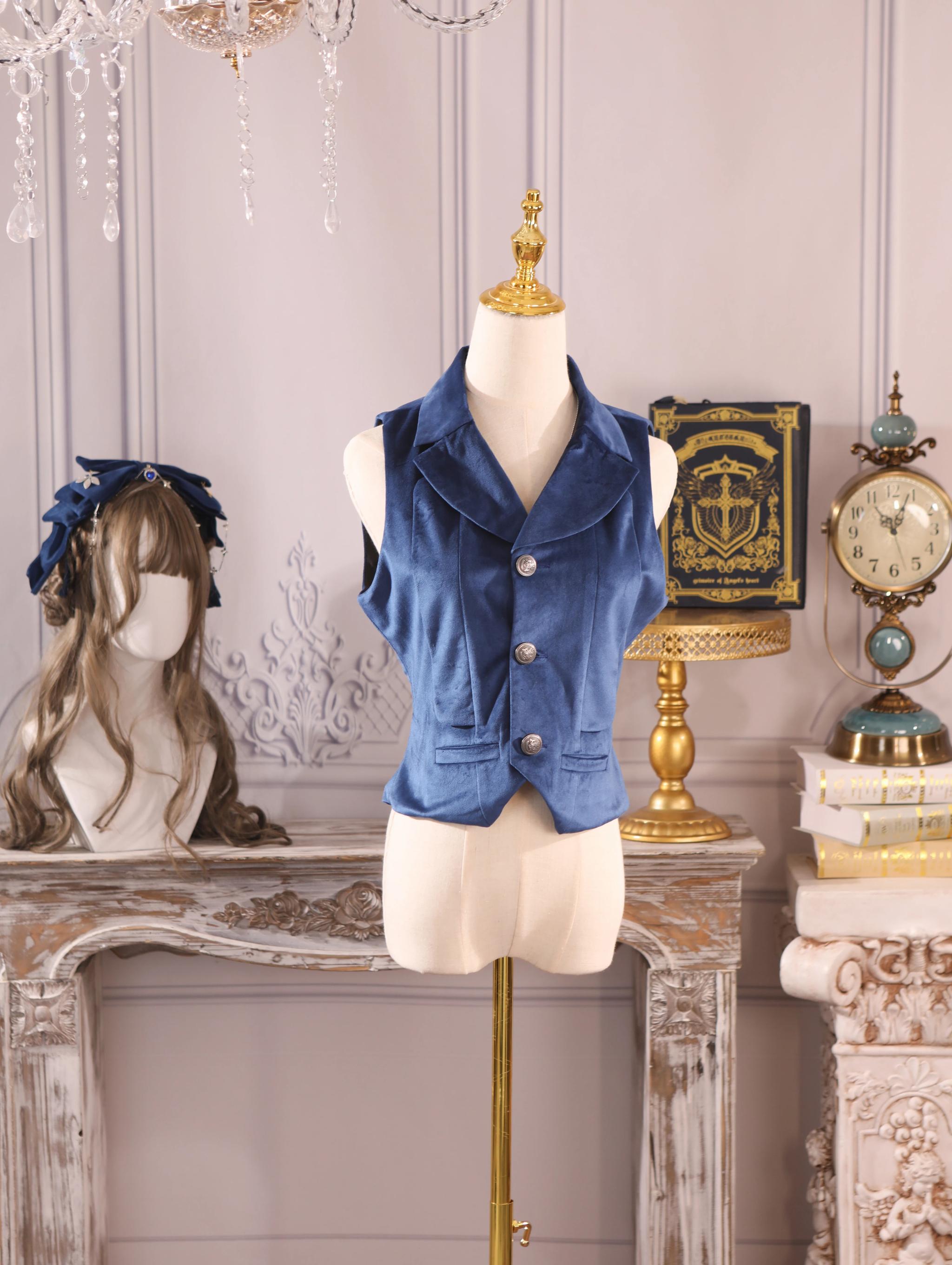 Twin Trees' Celestial Glow - Classic Lolita Bust-Supporting JSK, Plus Size (2XL 3XL L M S XL) 44508:810809