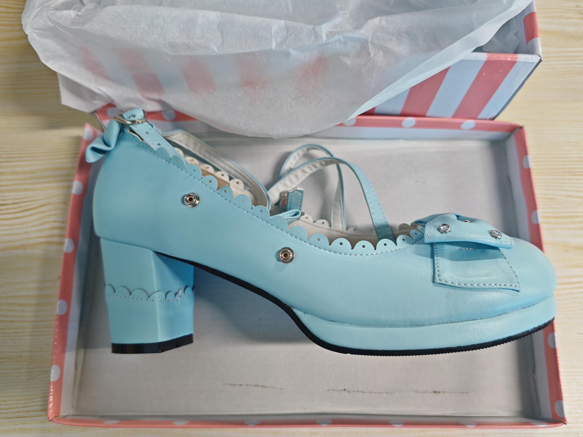 Sosic - Sweet Lolita High Heel Handmade Shoes 12942:776896