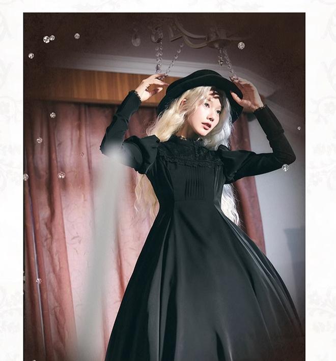 KINOKOKO~Aslan Blessings~Classic Lolita OP Seven-panel Slim Fit Dress with Cape