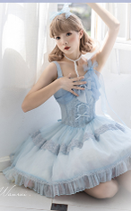 OCELOT~The Bright Moonlight~Wedding Lolita Bridesmaid Dress   