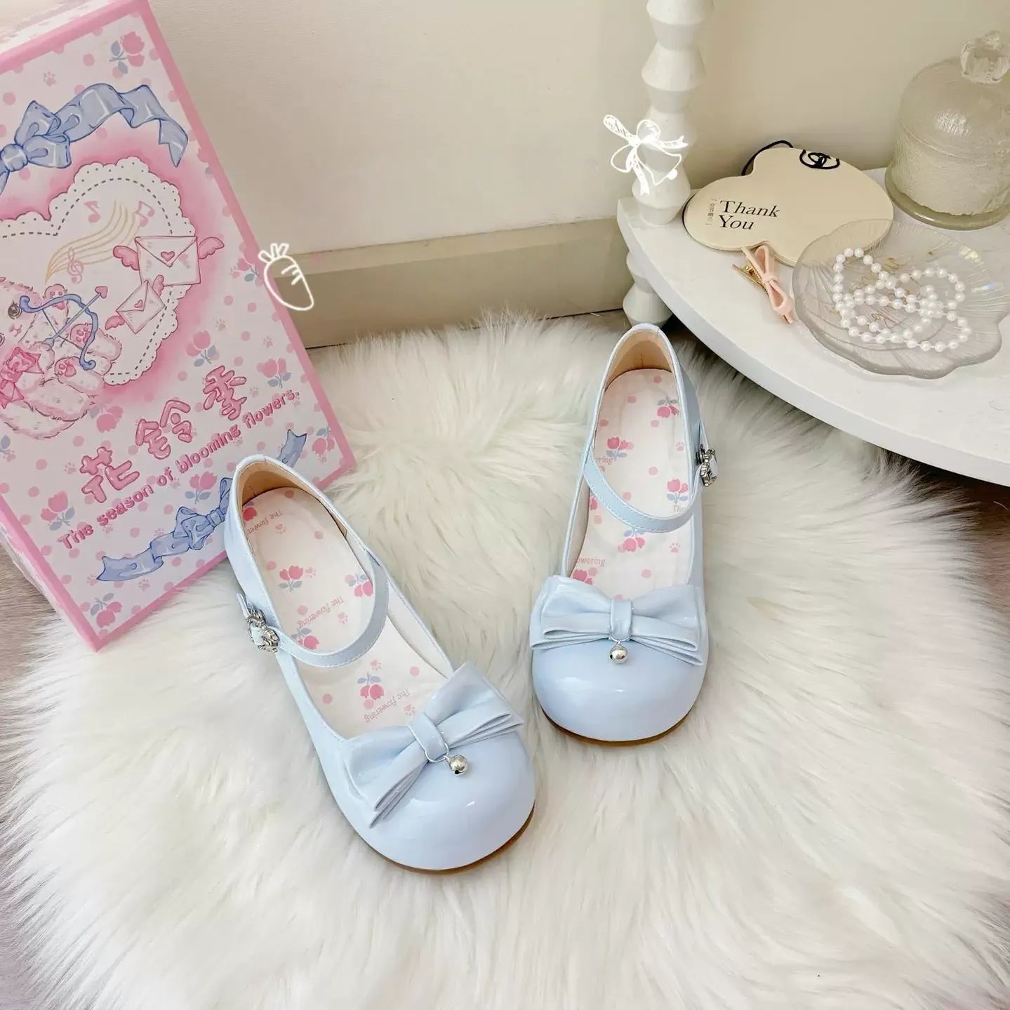 Dingbell Bunny - Sweet Lolita Round Toe Shoes, Cat Paw Heel (34 35 36 37 38 39 40 41) 45672:858066