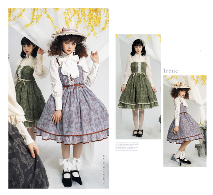 (Buyforme)Magic Tea Party~Irene Series Lolita JSK Dailywear Dress   