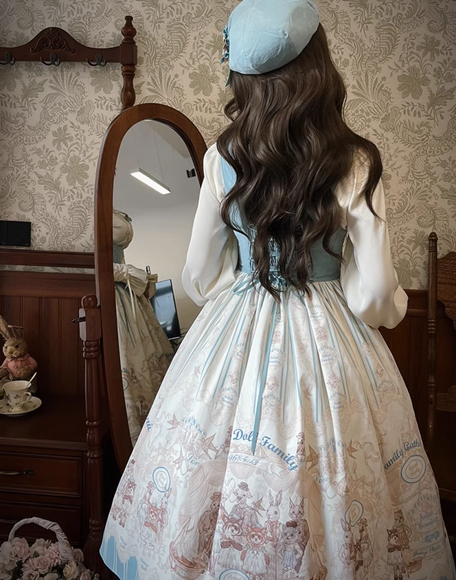 Alice Girl~Doll House~Retro Lolita Berets and Wool Lolita Hat   