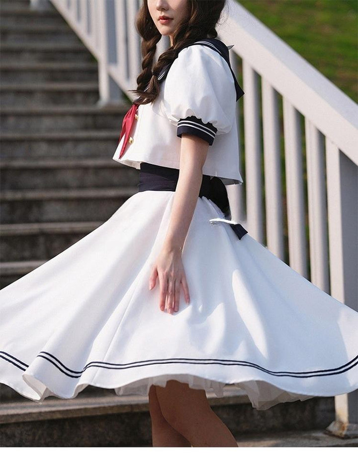 Beleganty - Sea and Wind Separate SP3.0 - Sailor Lolita Puffy Sleeve Blouse
