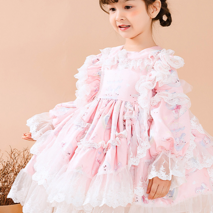 Kid Lolita Spring Princess Dress   