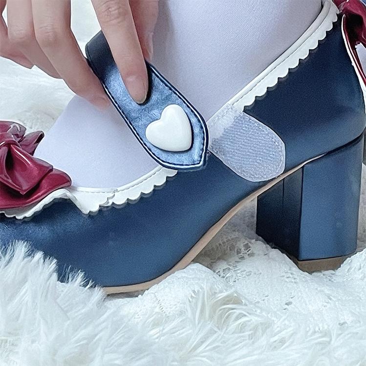 Fairy Godmother~Elegant Lolita Heels Shoes Mary Jane Shoes 32694:408536