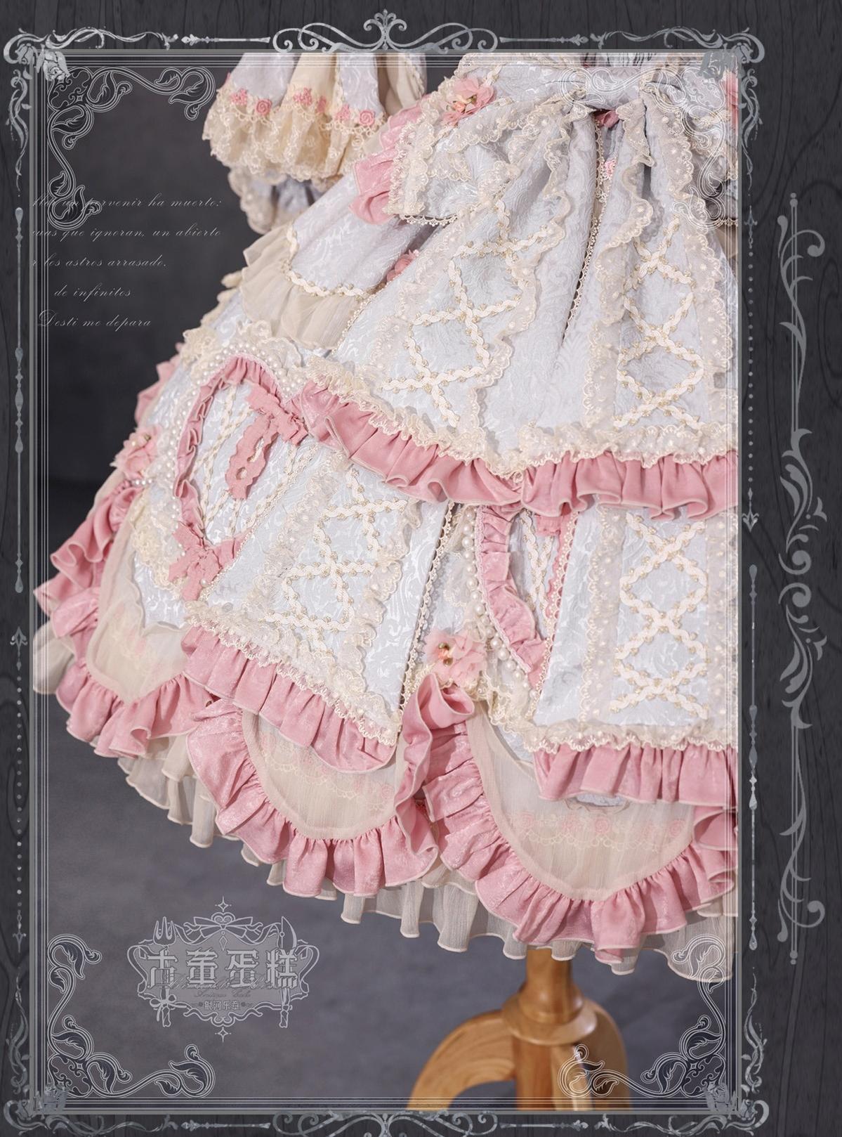 Bramble Rose - Antique Cake - Vintage Lolita OP Princess Dress Gorgeous Lolita Outfit 41536:701706