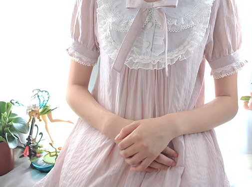 JS Lolita~The Statice of July~Sweet Lolita Dress Multicolors   