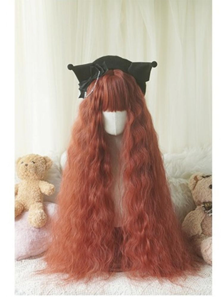 Imperial Tea~Sweet Lolita Wig 80cm Woolly Curls Wig   