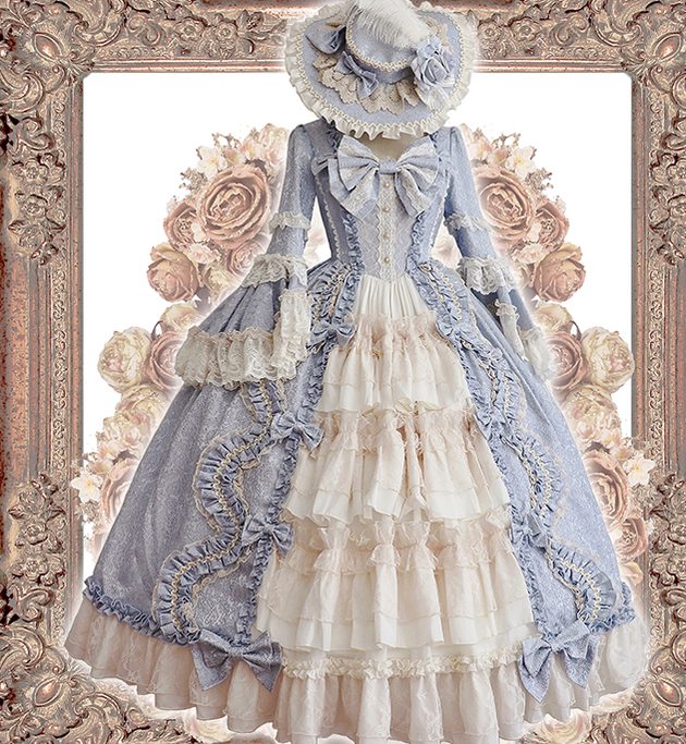 Henrietta~Elegant Lolita Princess Formal Dress Multicolor   