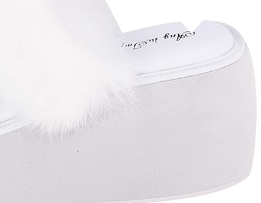Angelic imprint~Summer Daily Lolita Thick Platform Cowhide Sandals   