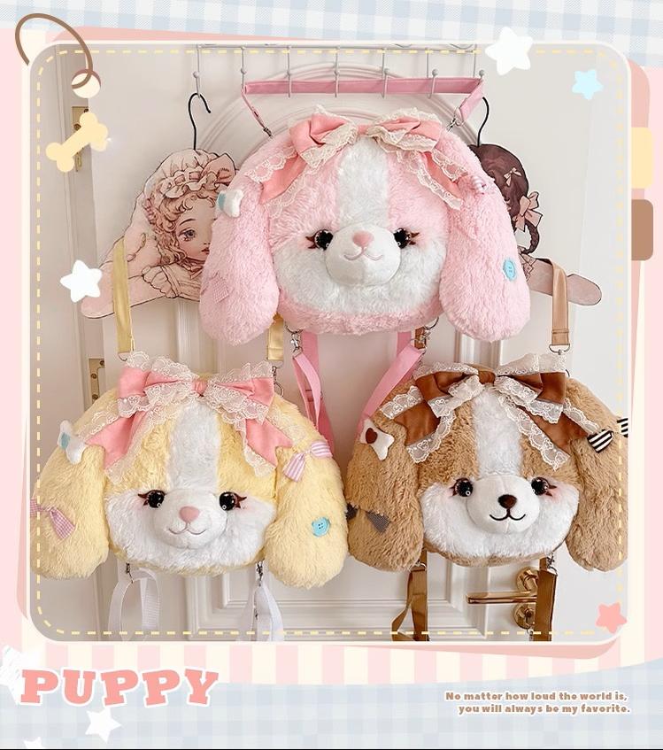 Mango Dango - Pakcoco - Kawaii Lolita Bag, Plush Backpack