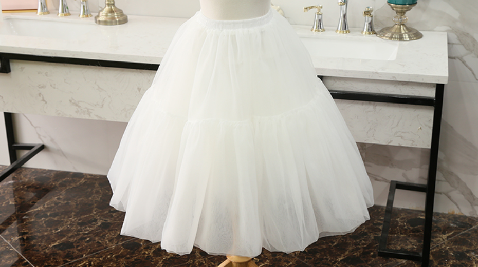 Manyiluo - Medium-length Extended Boneless Lolita Petticoat