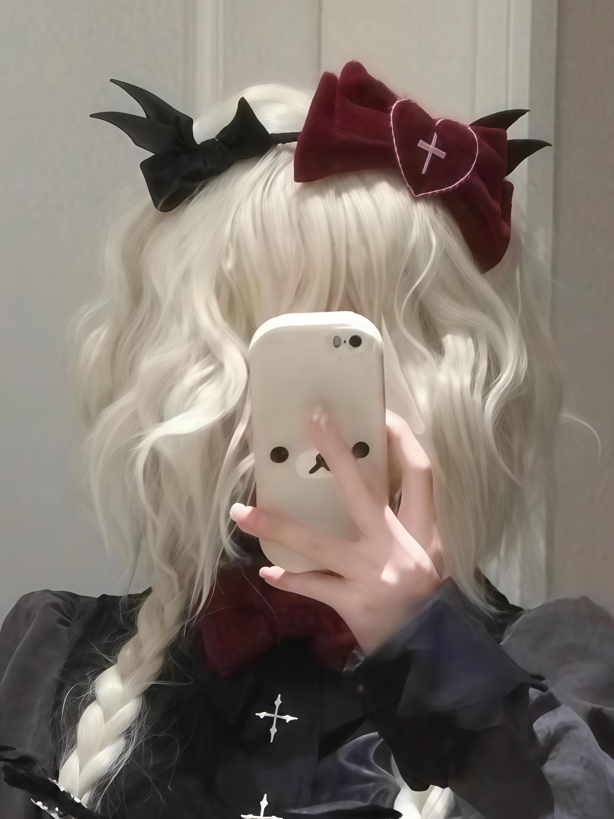 Polaris Lolita - Vampire Princess - Bat-Inspired Halloween Gothic Lolita OP Dress 43386:774897