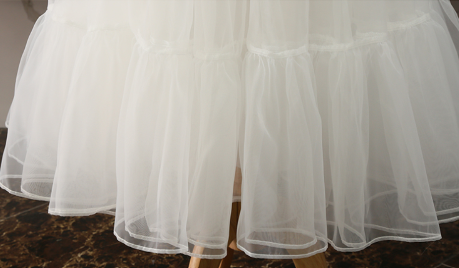 Manyiluo - Medium-length Boneless Lolita Petticoat