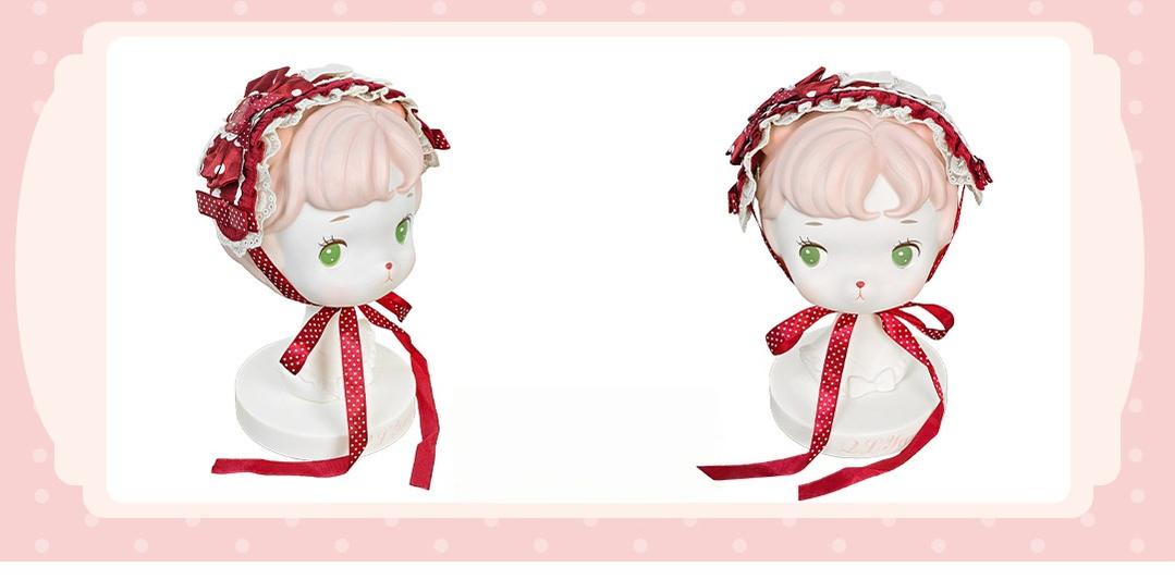 Cream Berry Party - Sweet Lolita JSK Dress, Strawberry Polka-Dot Print 45860:866837