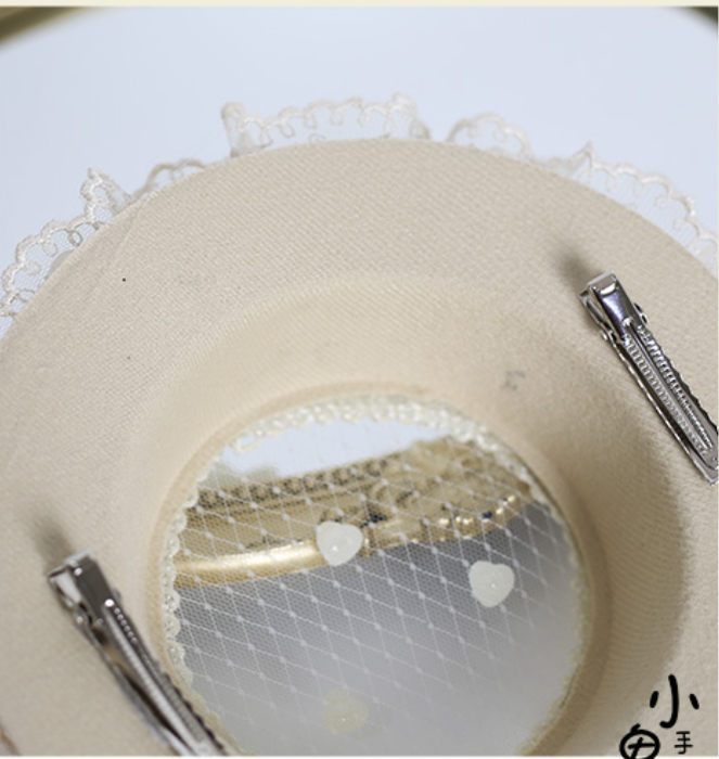 Xiaogui - Elegant Lolita Tea Party Multicolor Hat