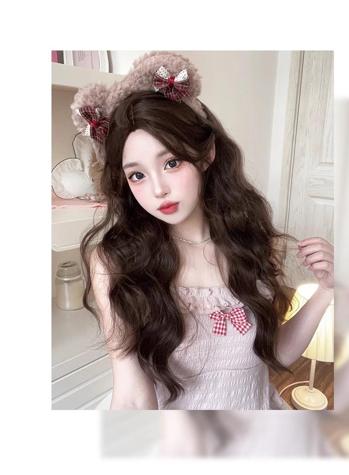 Alicegarden~Daily Lolita Wig Brown Wig With Long Wavy