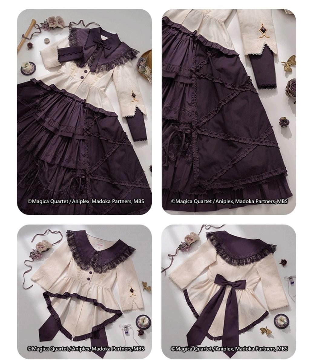 NyaNya - IP Collab Lolita Dress Madoka Kaname Homura Akemi Lolita OP dress 34054:545168