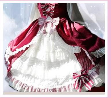 Manyiluo - Elegant Lolita A-type Adjustable Fishbone Pannier