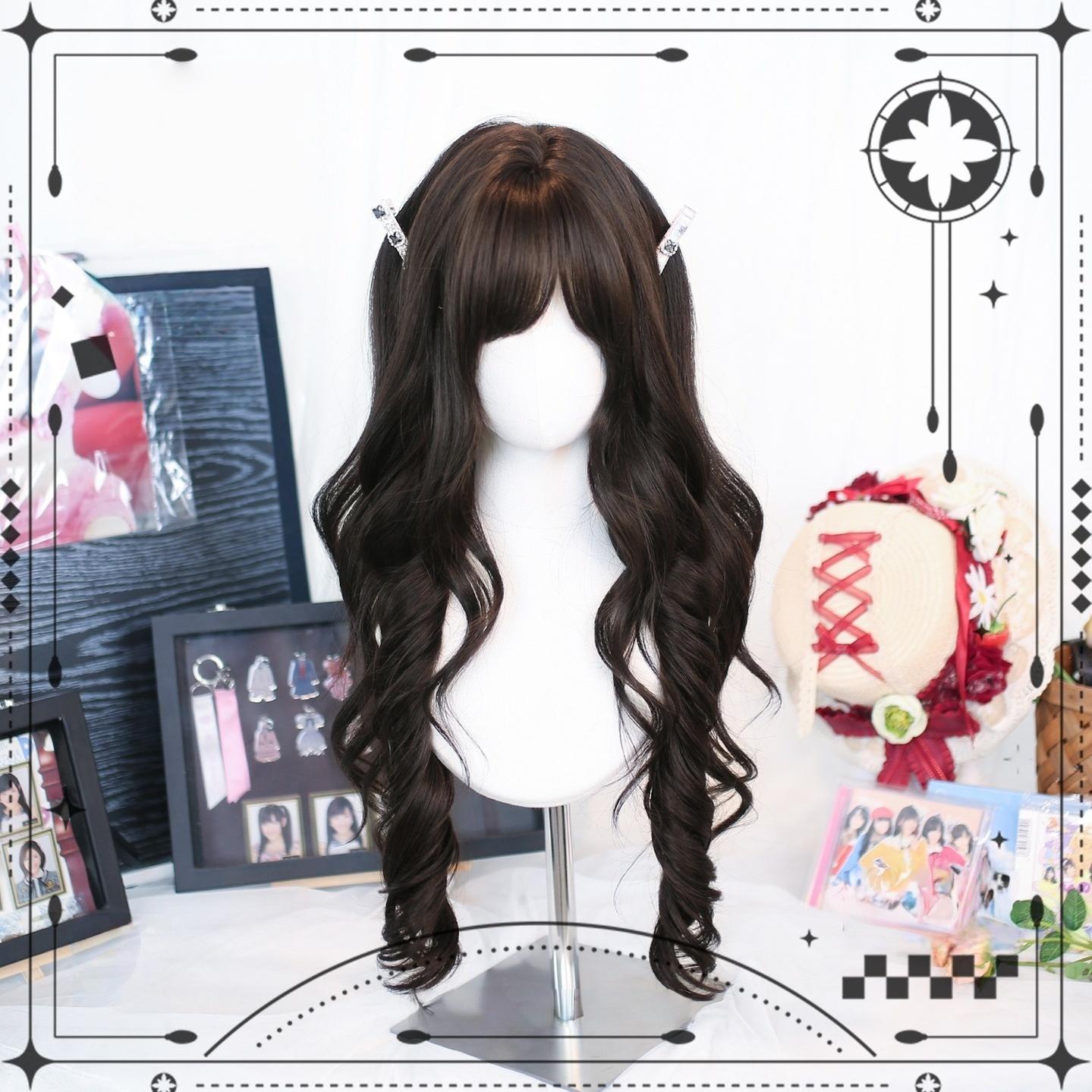 Dalao Home - Dream Threads - Daily Lolita Long Curly Wig 44228:799451