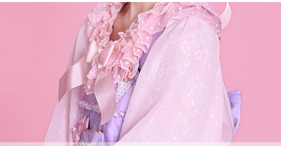 Youlanda~Sweet Lolita Blouse Flounce Collar Multicolor   