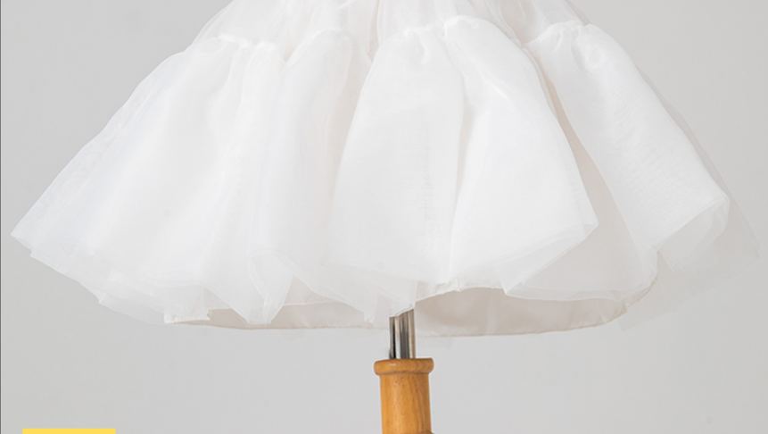 Manyiluo - Daily Puffy - Lolita Boneless Petticoat | 13.8" (35 cm) Length
