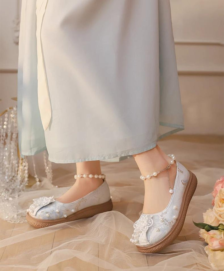 Yana~Lianhua Yana~Han Lolita Platform Shoes Chinese Style Shoes   