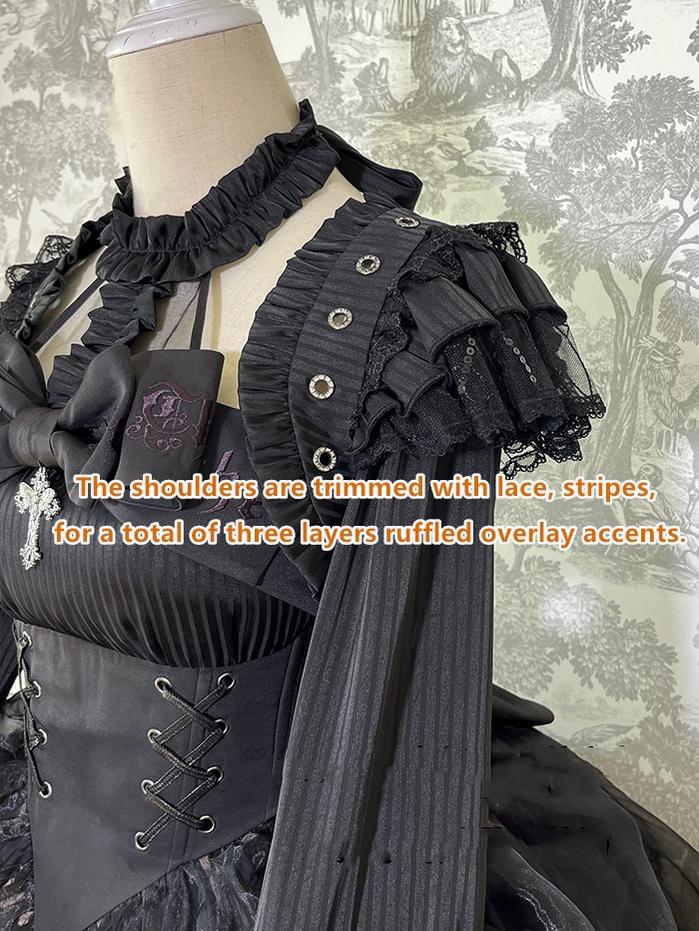 Alice Girl~Doll Mystery~Gothic Lolita Bolero Long Sleeve Short Coat   