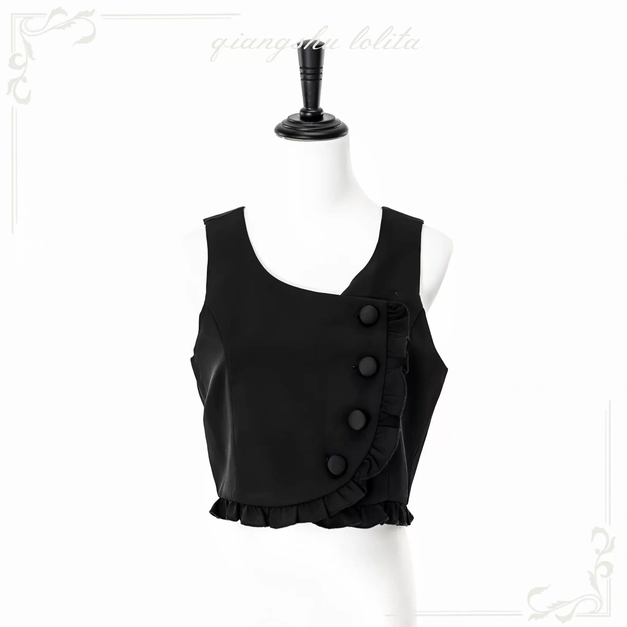 Silent Melody - Ouji Lolita Chiffon Blouse or Musical Note Embroidered Skirt 45484:853554