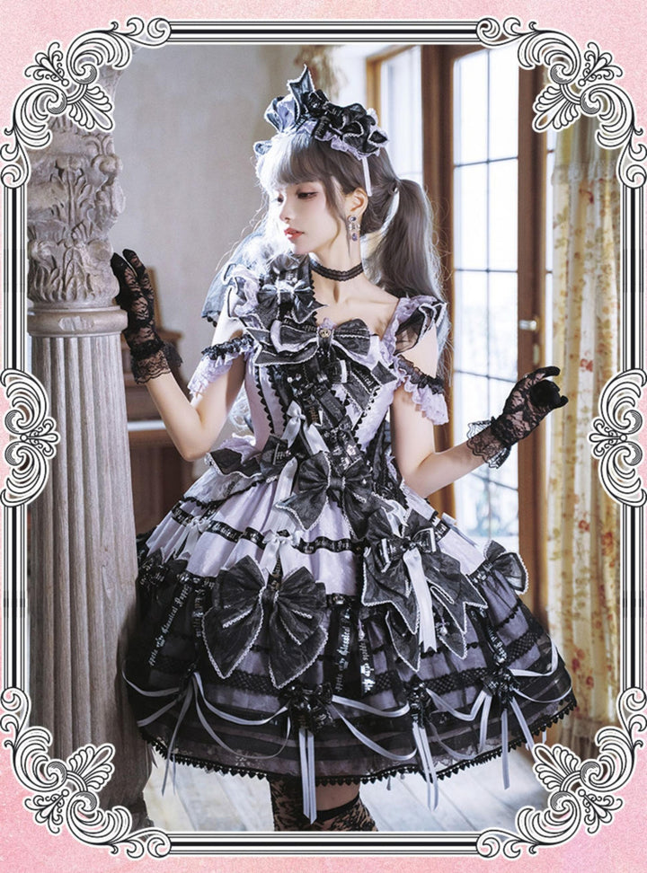 Puppets and Doll - Dream Bow - Bow Decoration Voile Gorgeous Lolita JSK