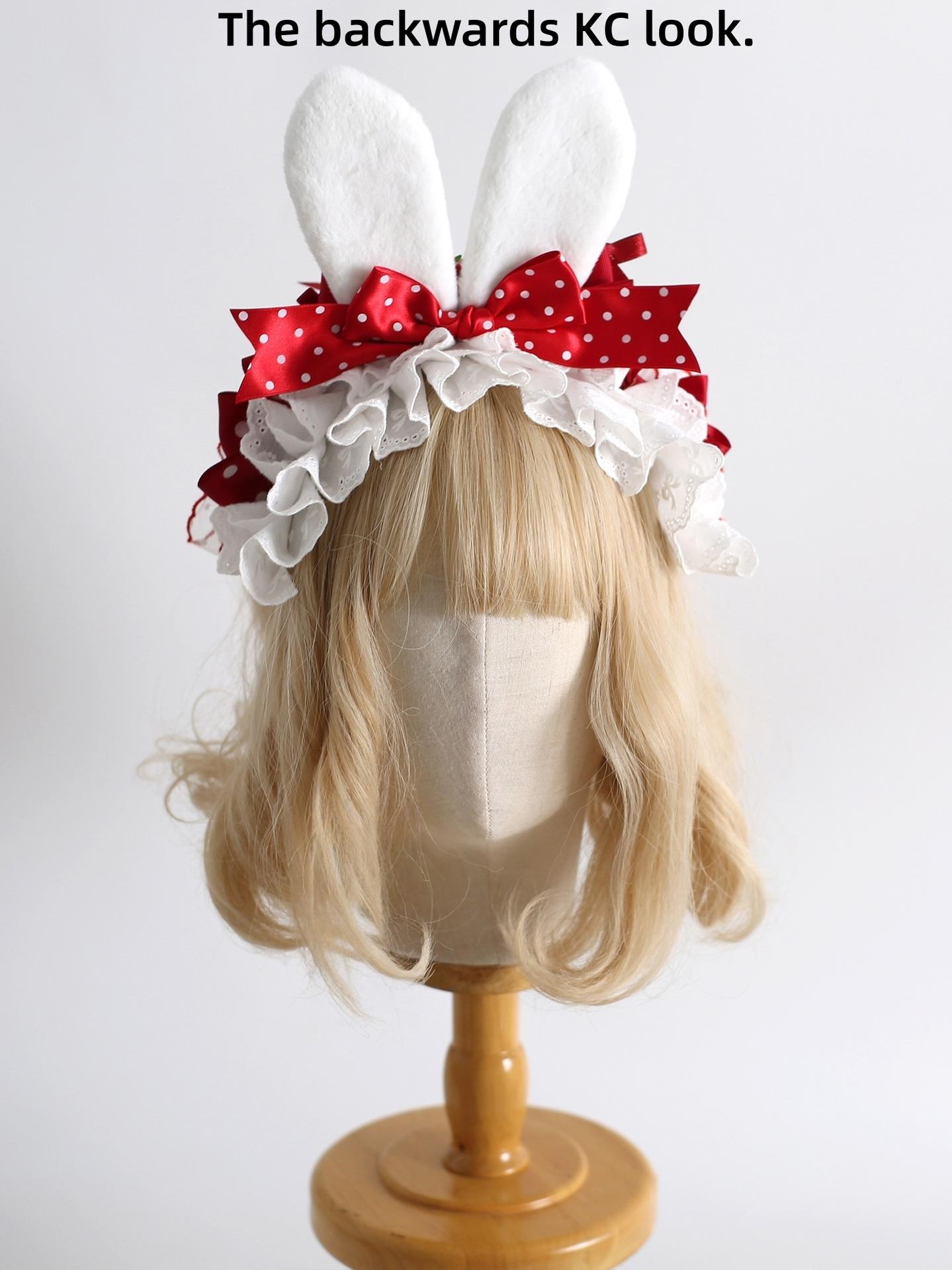 Xiaogui - Sweet Lolita Headdress, Shapeable Bunny Ear 44179:797868