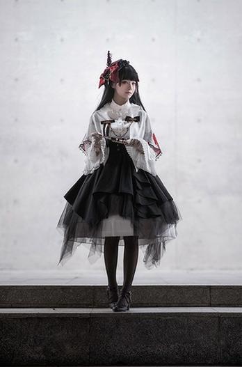 Temple of Time~The Evening Hymn~Elegant Lolita Pleated Petticoat   