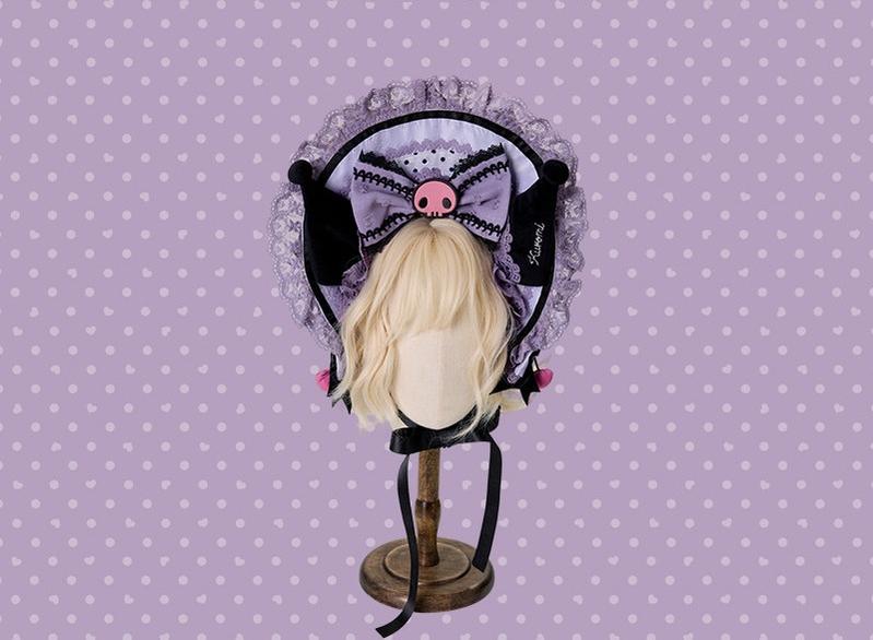 IP Collab Gorgeous Lolita OP Dress, Polka Dot Accent BNT Only XS