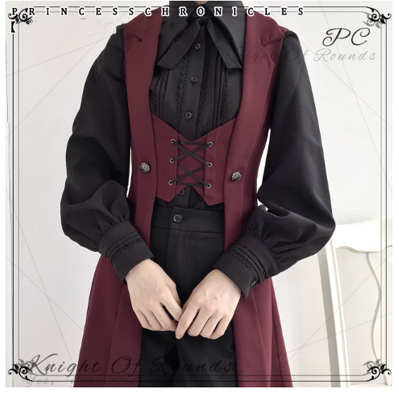 Princess Chronicles~The Night Prelude~Ouji Lolita Corset Vest