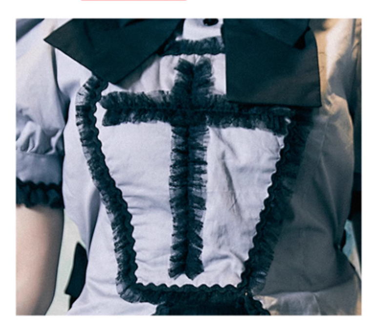 (Buyforme)Confession Balloon~Halloween Cross Lolita OP Dress 20580:284678