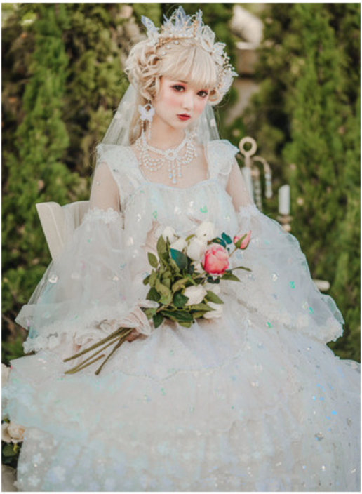 Cat Fairy - Glaze Illusion - Magnificent Wedding Lolita Tea Party Dress